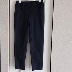 Talbots Black Hampshire Ankle Pants Women's Size 2